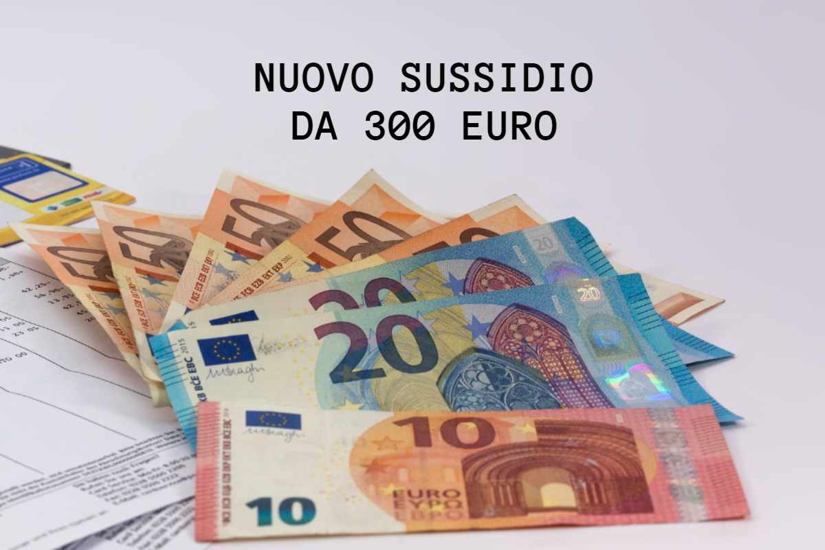 Nuovo sussidio per famiglie da 300€ in un'unica soluzione